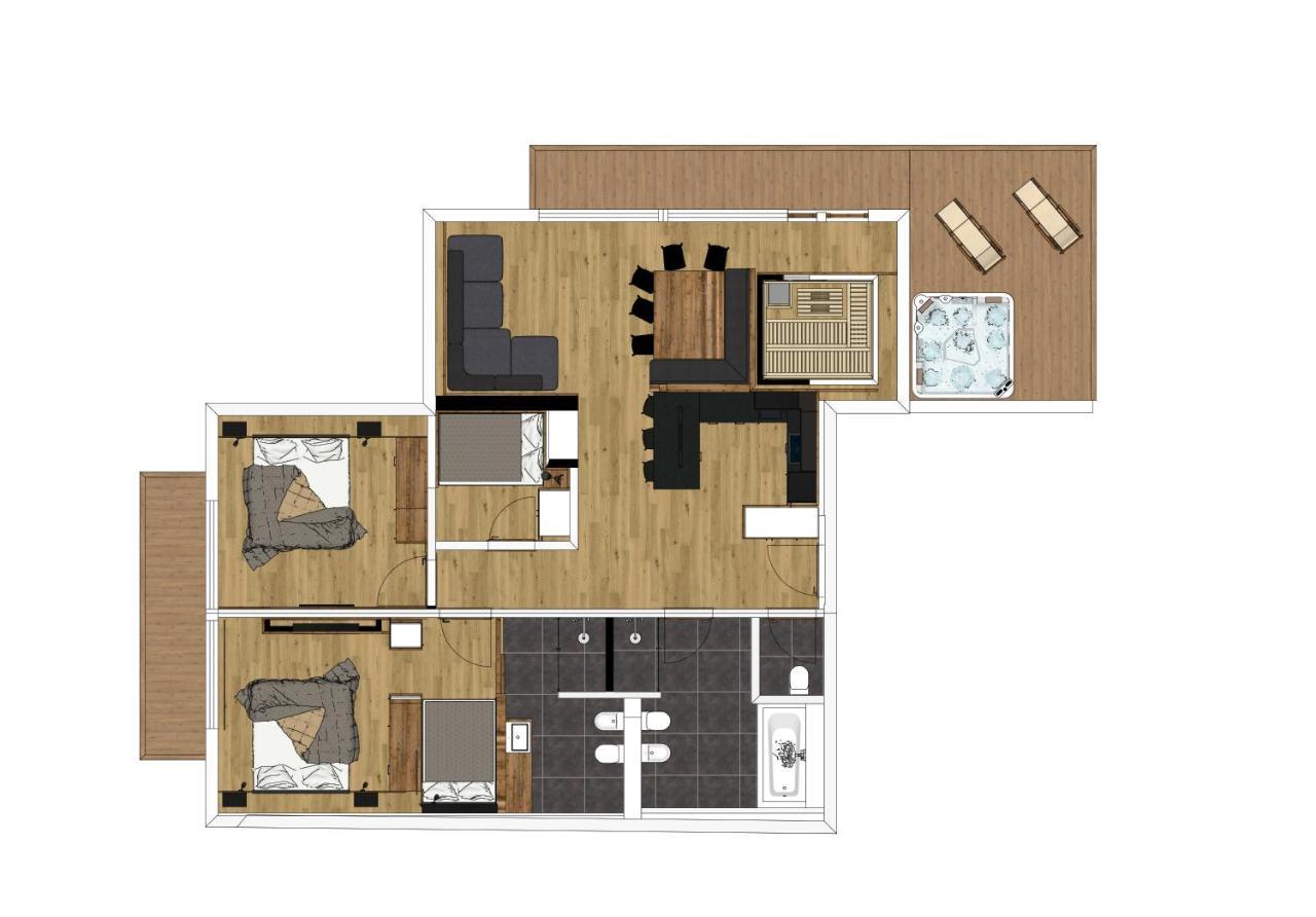 Apartamento Innerkofler Mountain